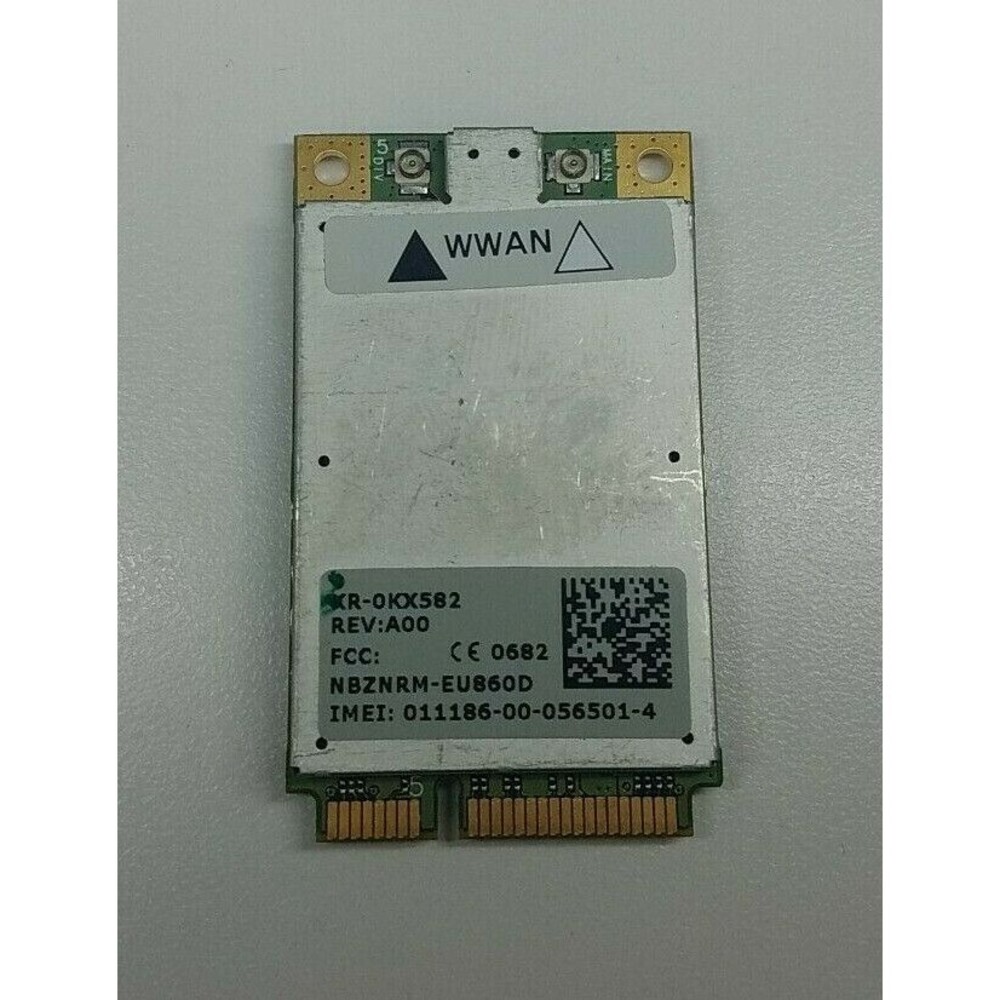 Dell 5520 Mobile Wireless Broadband Mini-PCI Card KX582 / KR-0KX582 Original